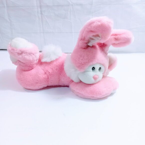 Pink white 16-inch bunny rabbit Easter plush Stuffed Animal - Picture 6 of 7